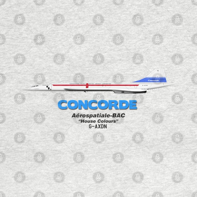 Concorde - Aerospatiale-BAC "House Colours" by TheArtofFlying